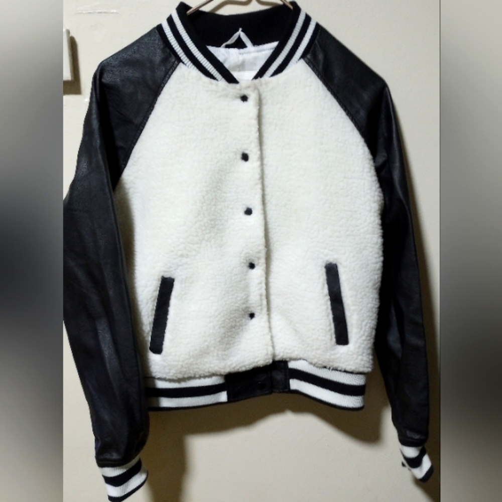 CI SONO Faux Fur & Lesther JACKET
